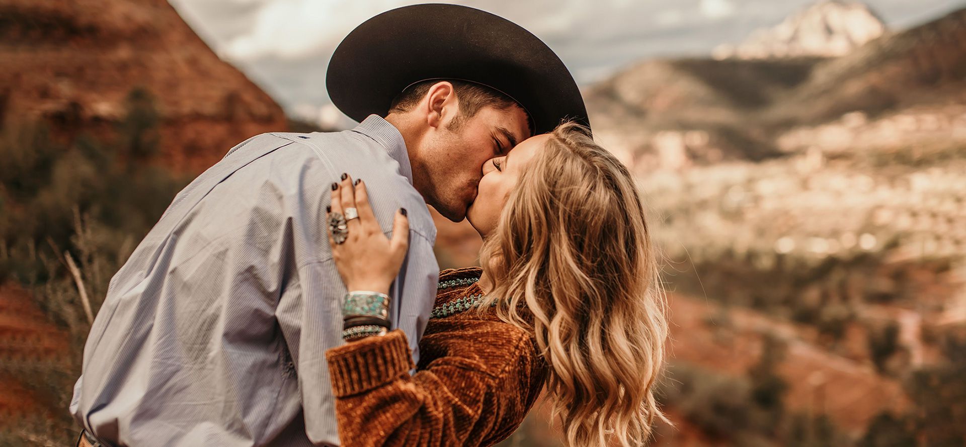 Ranchers couple.