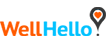 WellHello logo.