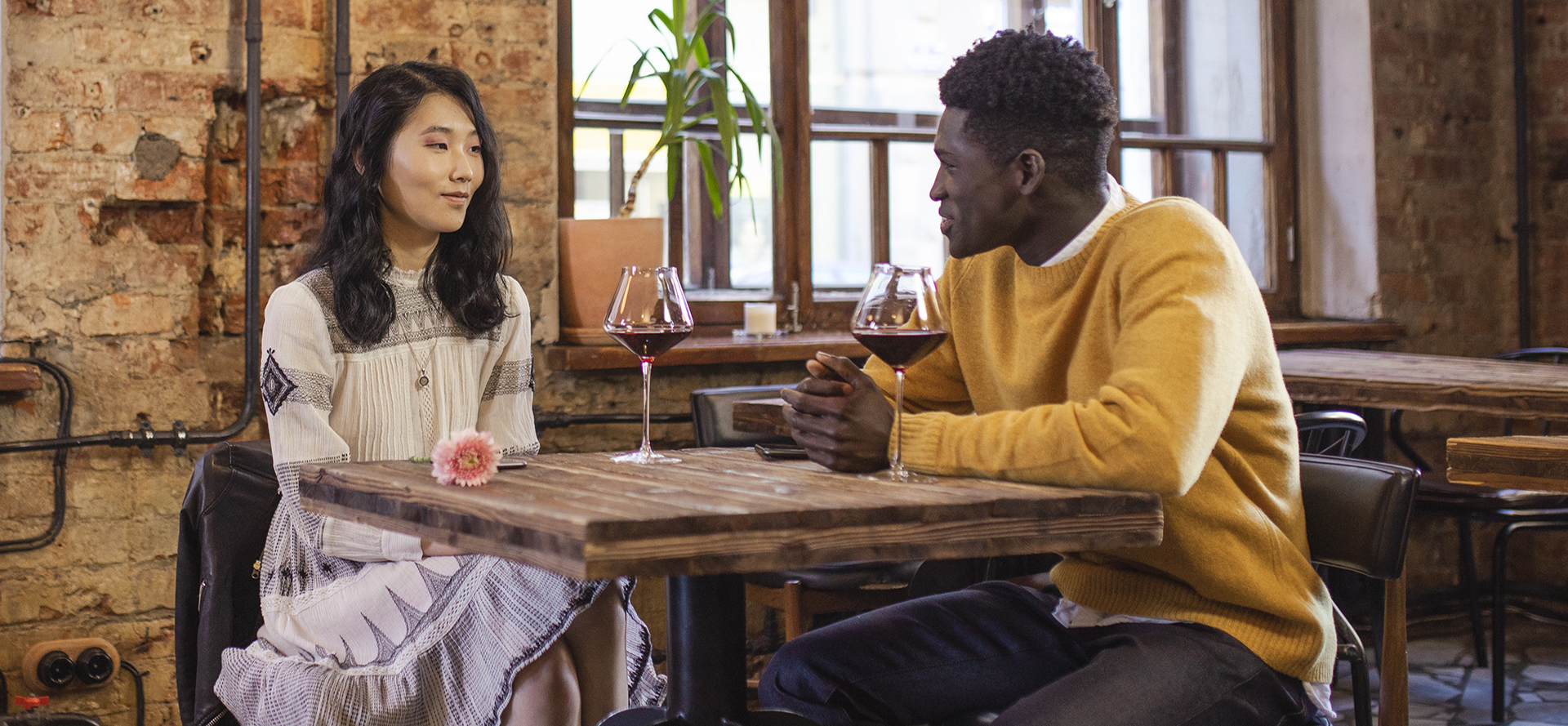 Singles on a blind date.