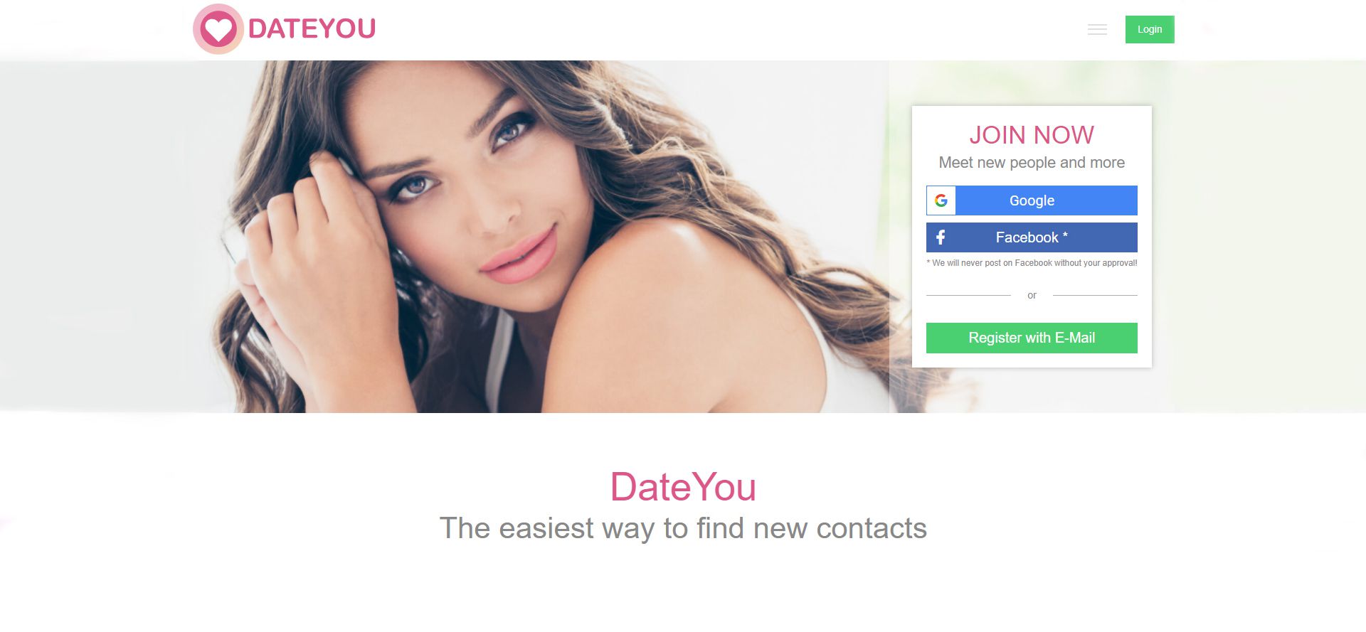 DateYou site.