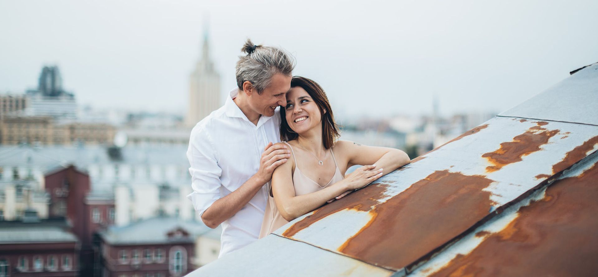 Dating on the roof.