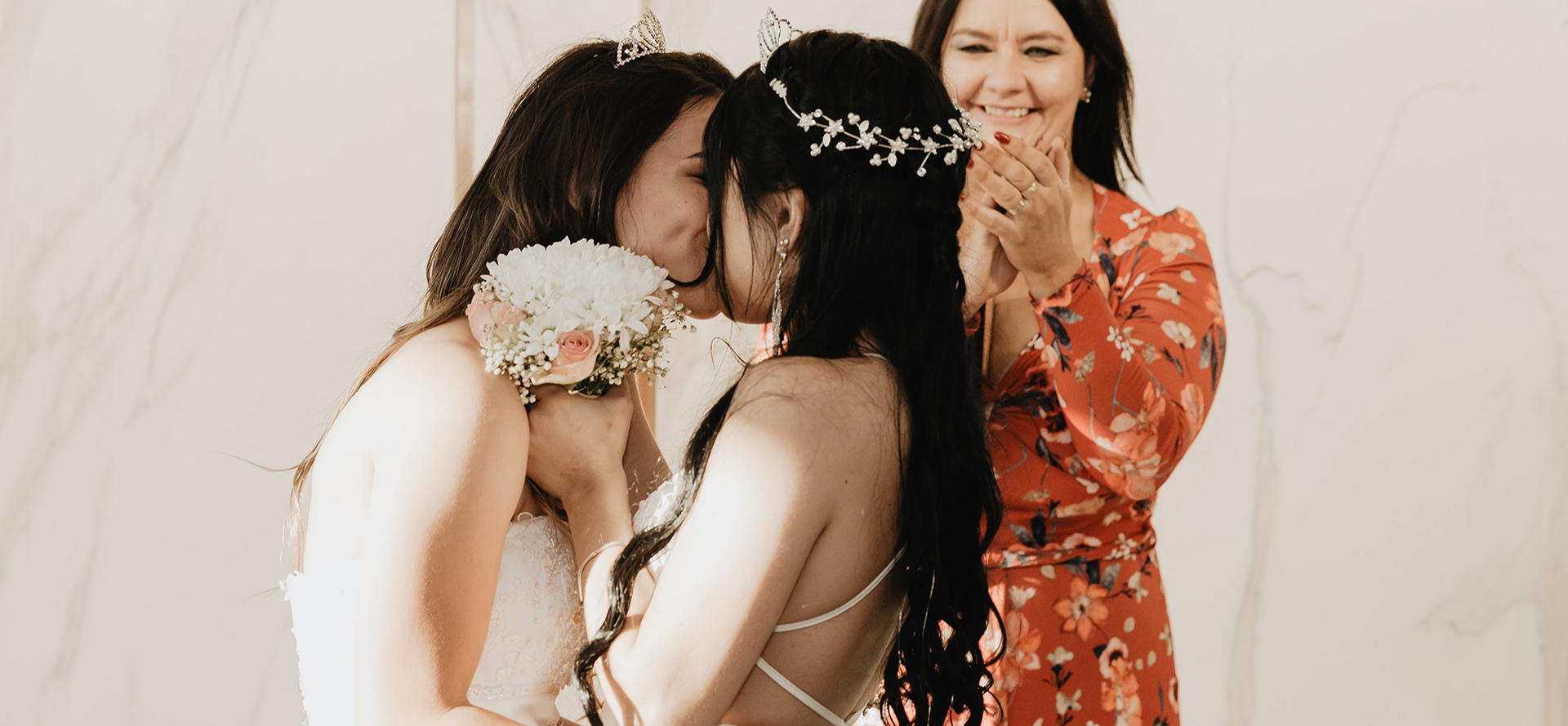 Boda de lesbianas.