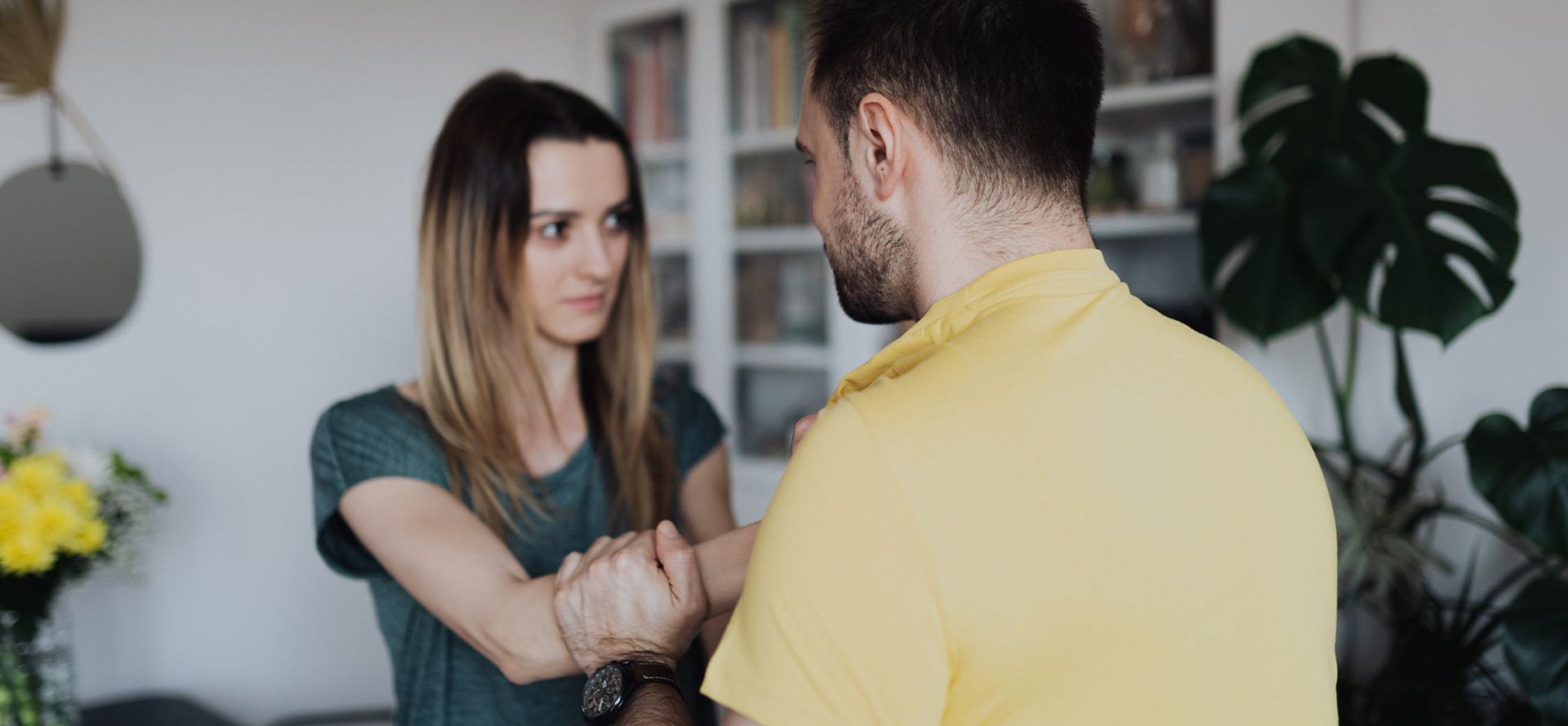 Narcissist try to bring down his partner.