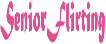 SeniorFlirting logo.