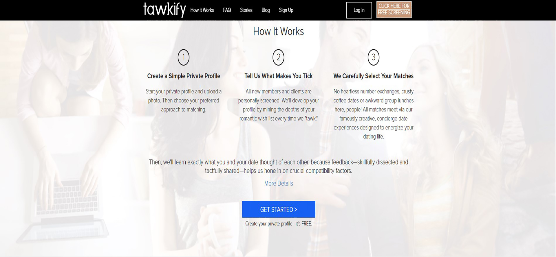 Tawkify Review Features Membership Cost Lovezoid Com