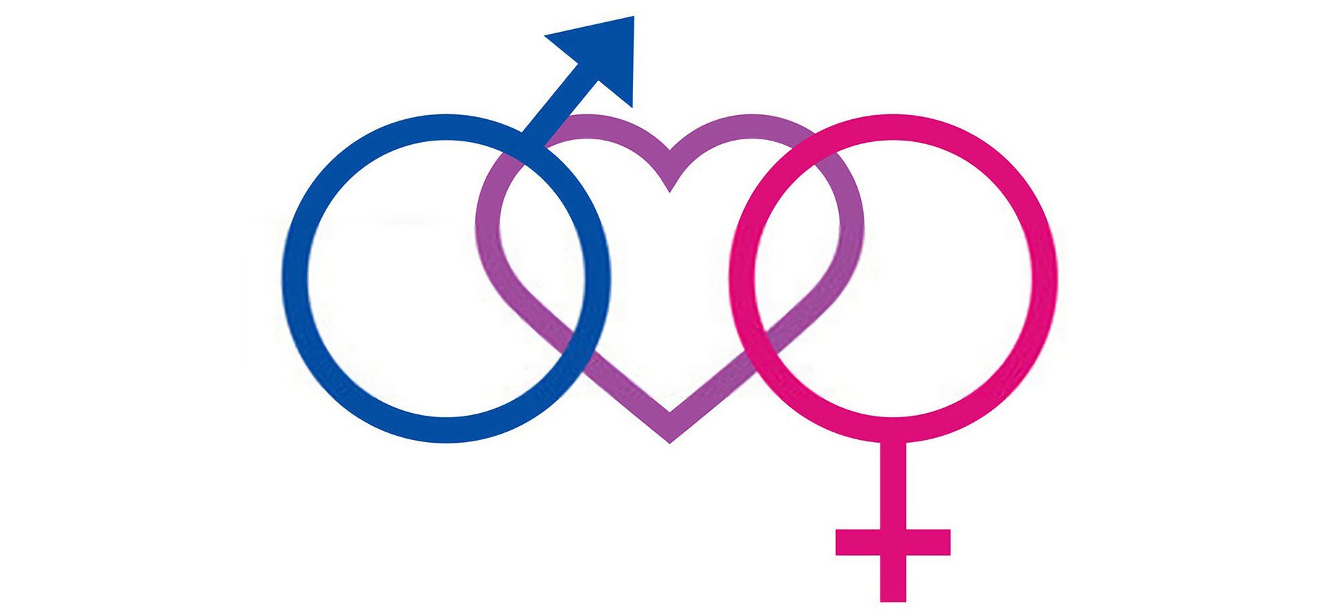 Bisexual symbol.